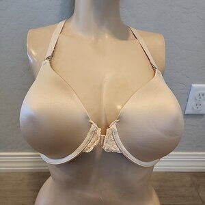 maidenform bra 36D Nude Underwire Lightly Lined Front Closure 07112 Racerback